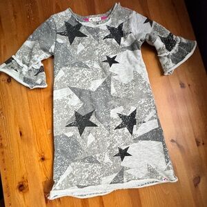Appaman print dress with bell sleeves size7 nwt